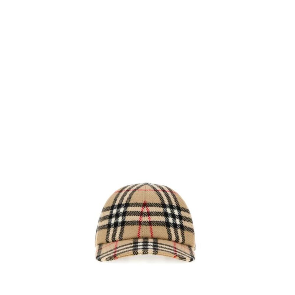 Burberry Unisex Embroidered Wool Baseball Cap